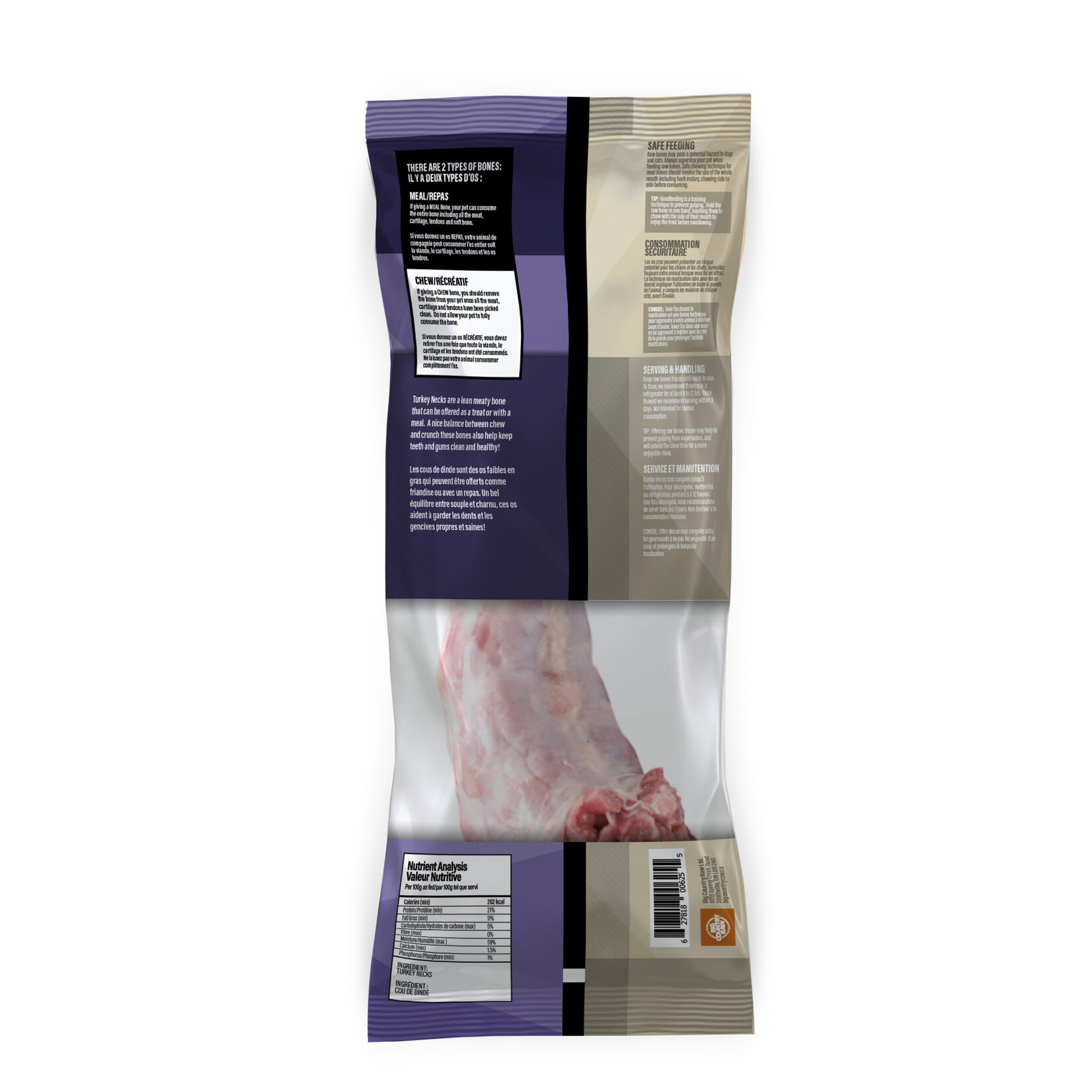 Big Country Raw Big Country Raw Turkey Neck Large