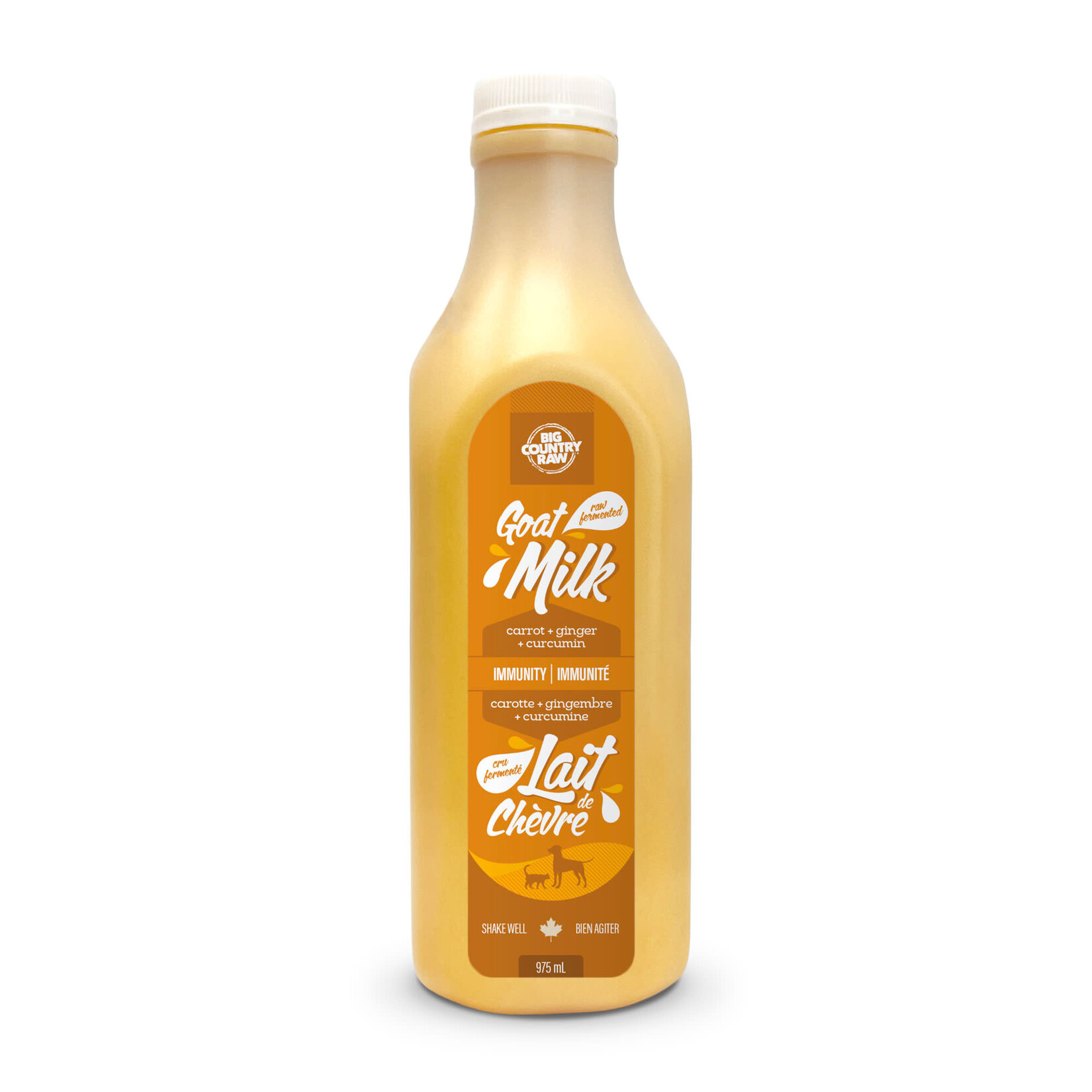 Big Country Raw Big Country Raw Goat Milk Immunity (Orange) 975 ml