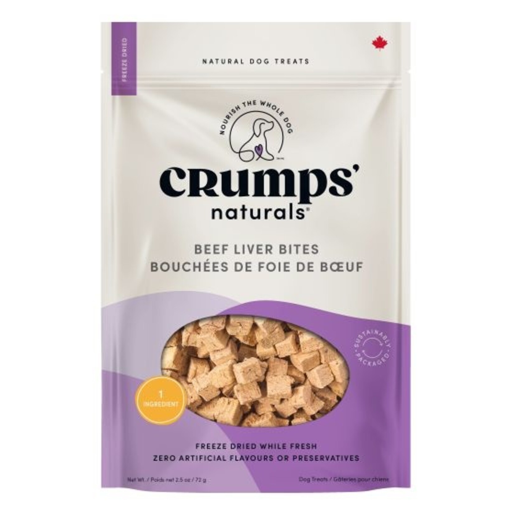 CRUMPS' NATURALS® Crumps' Beef Liver Bites 72g