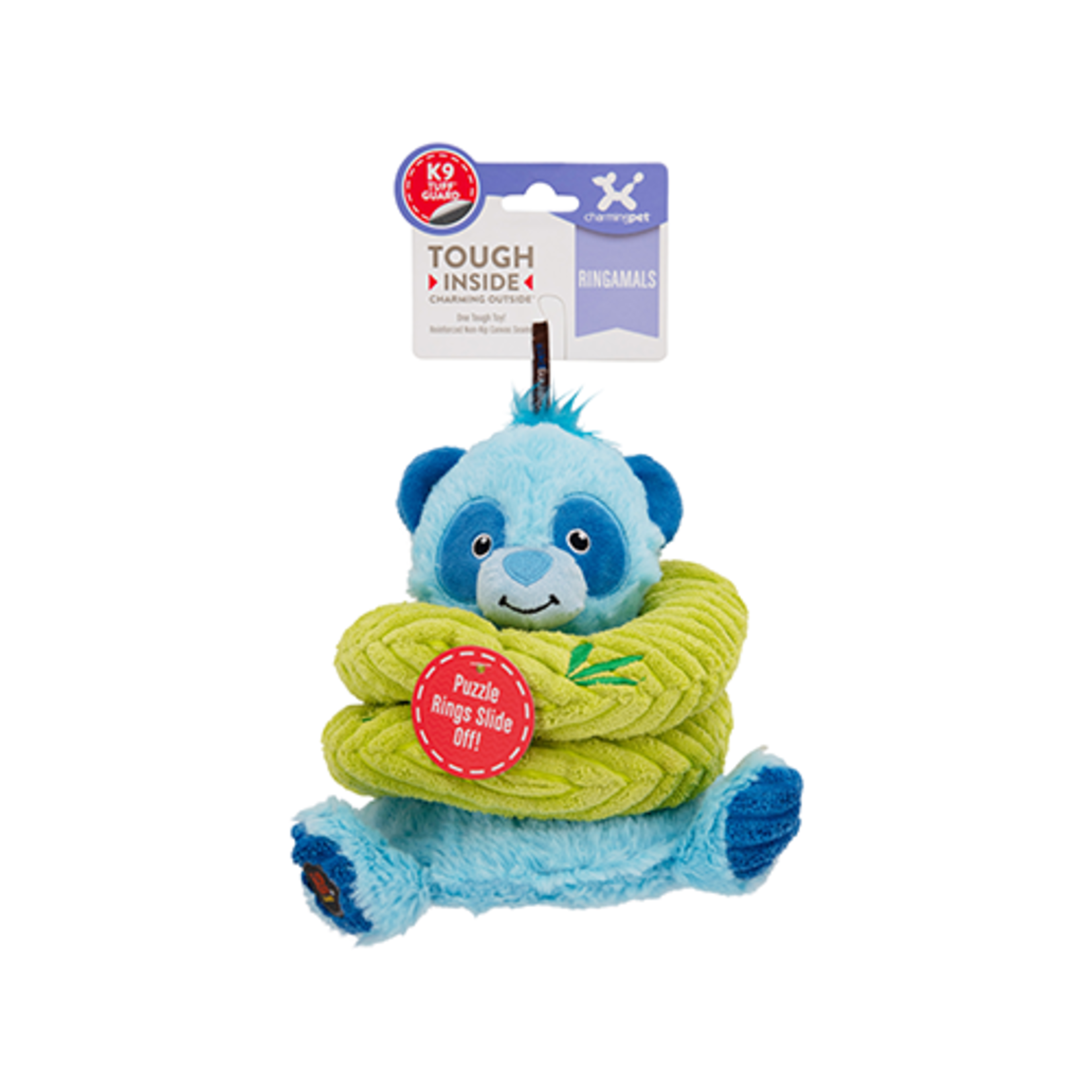 Charming Pet Charming Pet Ringamals Panda Plush Puzzle Dog Toy