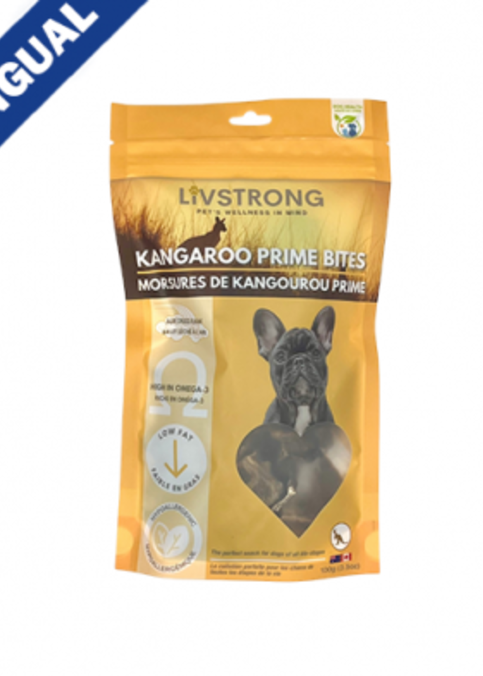 LIVSTRONG Kangaroo Prime Bites 100 g
