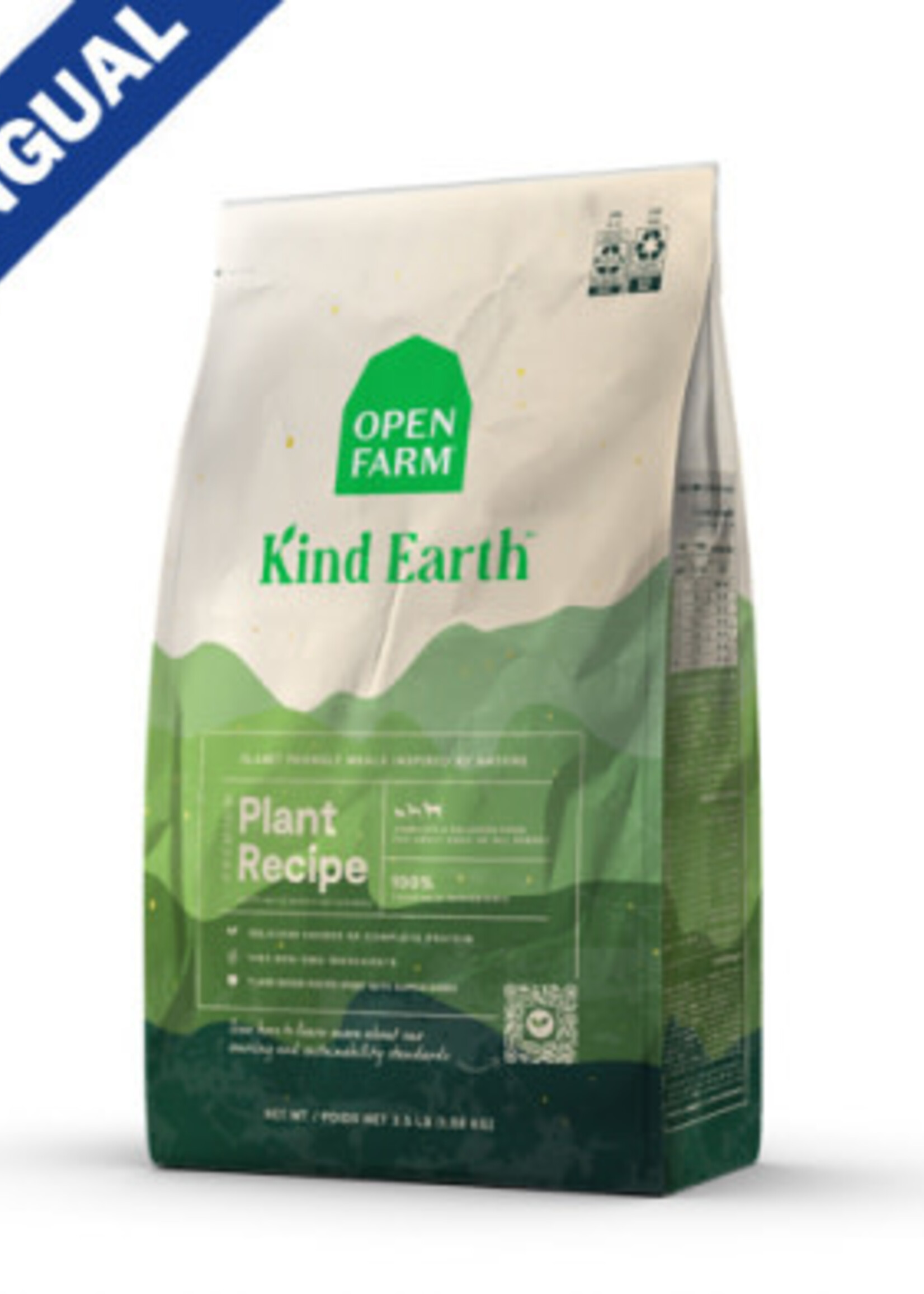 Open Farm Open Farm® Kind Earth™ Premium Plant Kibble Recipe 3.5 lbs