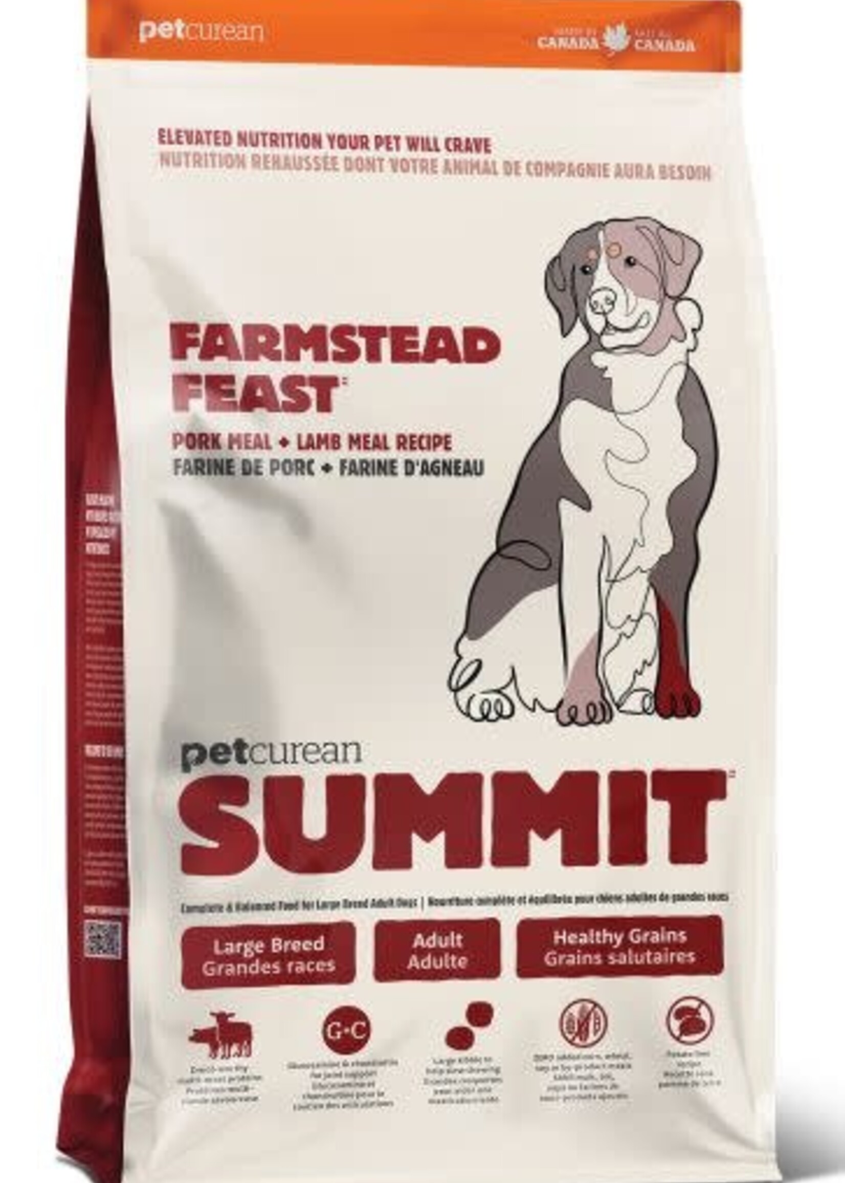 Summit Farmstead Feast Large Breed 25lbs (red)