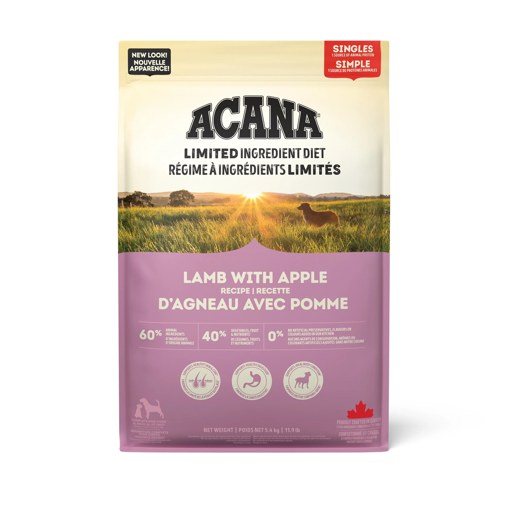 Acana® Acana Dog Singles Lamb + Apple 5.4kg