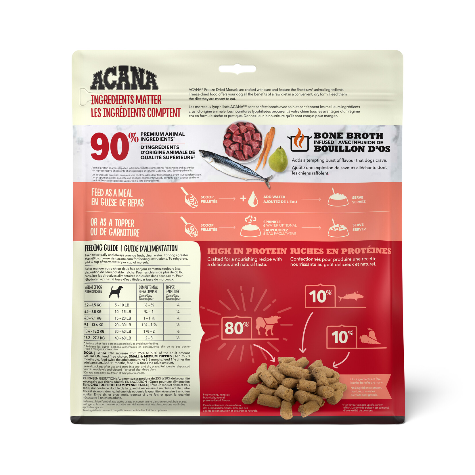 Acana® Acana Freeze-Dried Morsels Ranch-Raised Beef 227g