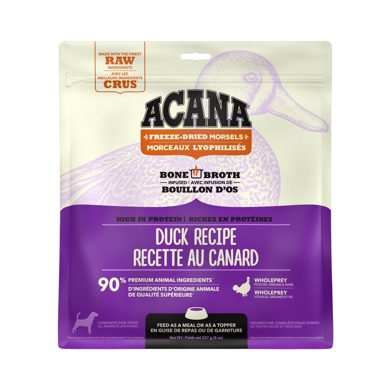 Acana® Acana Freeze-Dried Morsels Duck 227g