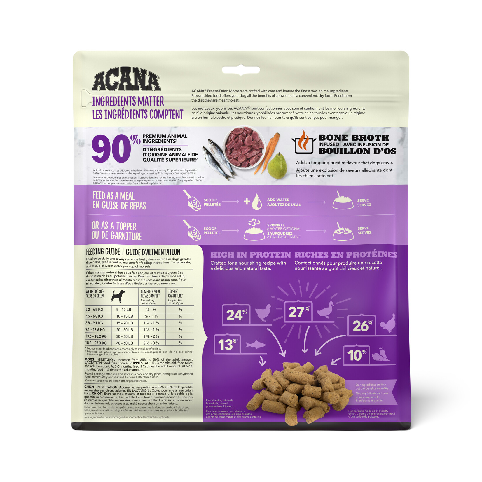 Acana® Acana Freeze-Dried Morsels Duck 227g