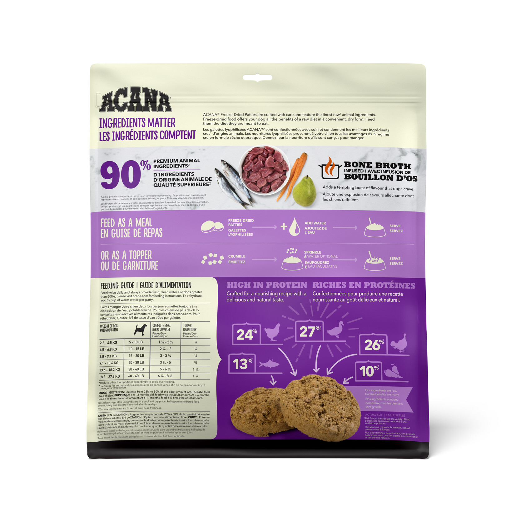Acana® Acana Freeze-Dried Patties Duck 397g