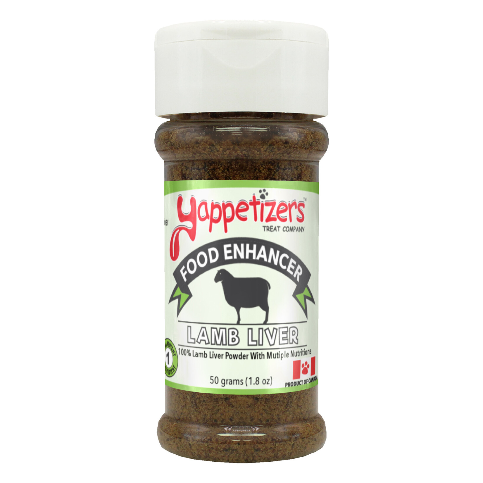 Yappetizers Yappetizers Food Topper Lamb Liver 50g