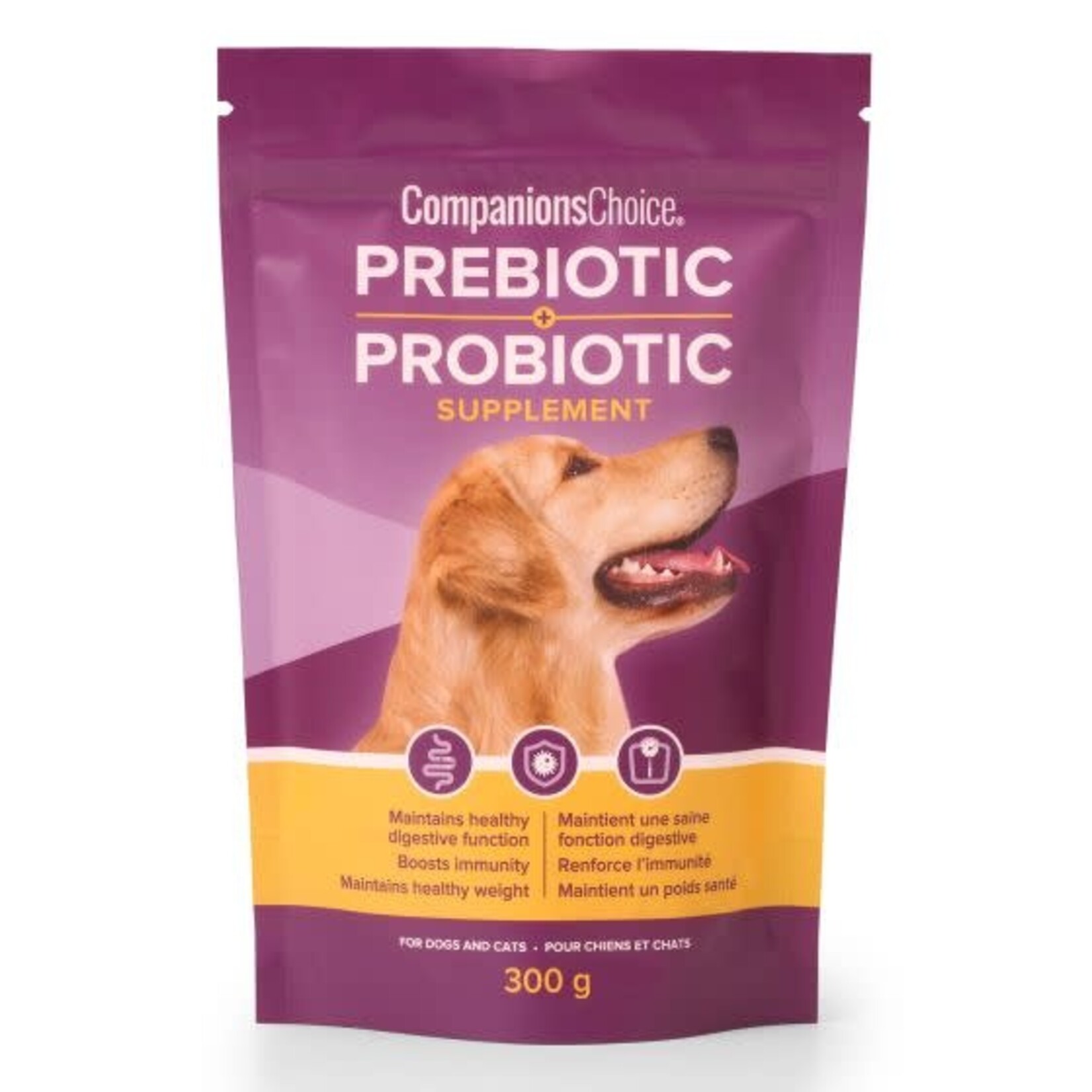 Companions Choice Companions Choice Prebiotic + Probiotic Powder Supplement 300g Dog & Cat
