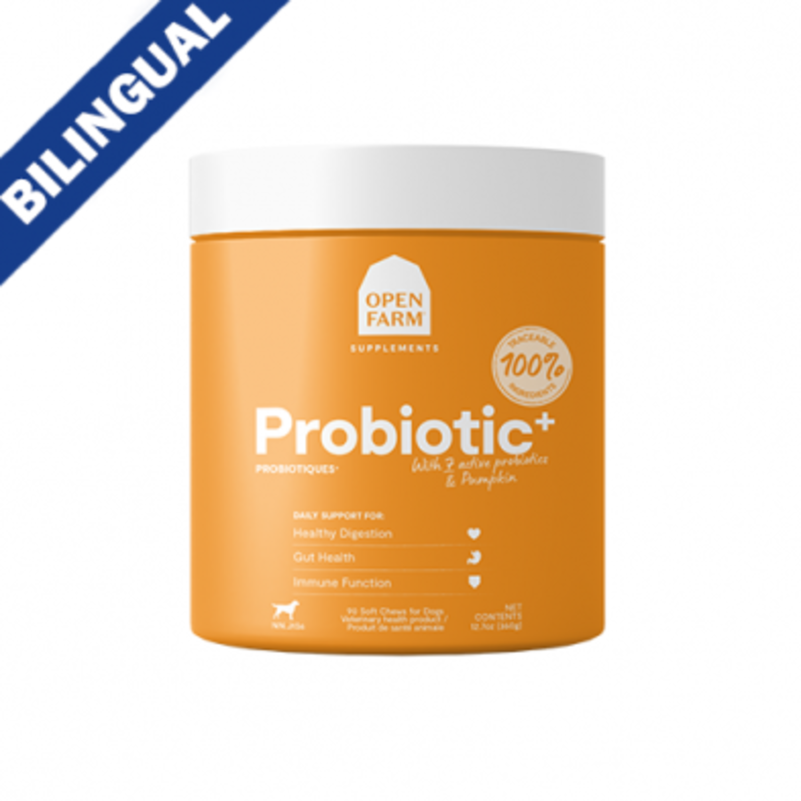 Open Farm Open Farm Probiotic Chew Supplement for Dogs (90 ct)