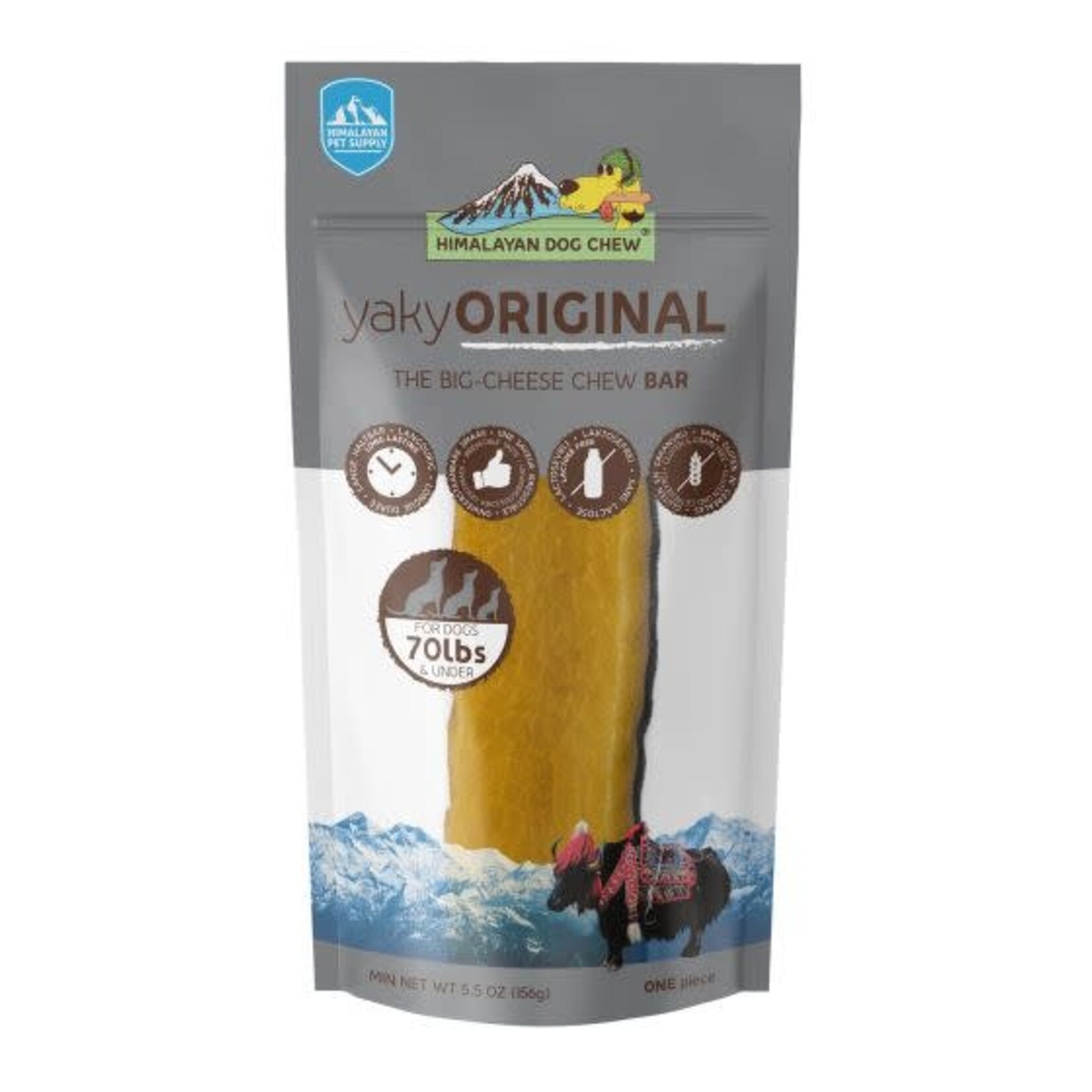 Himalayan Pet Supply Himalayan Dog Chew Yaky Original Cheese Xlarge (Gray - 55 lb and over)