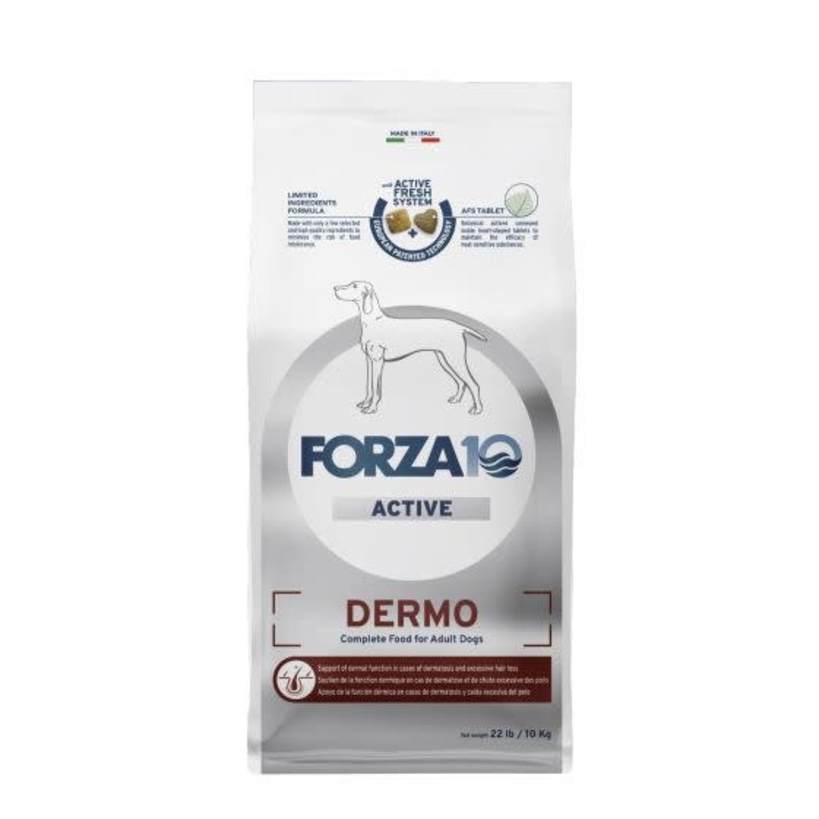 Forza10 Forza10 Dog Dermo Active 22lb