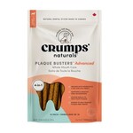 CRUMPS' NATURALS® Crumps Plaque Busters Advanced Whole Mouth Care Dental Sticks With Probiotics Dog 10pc 7in 270g