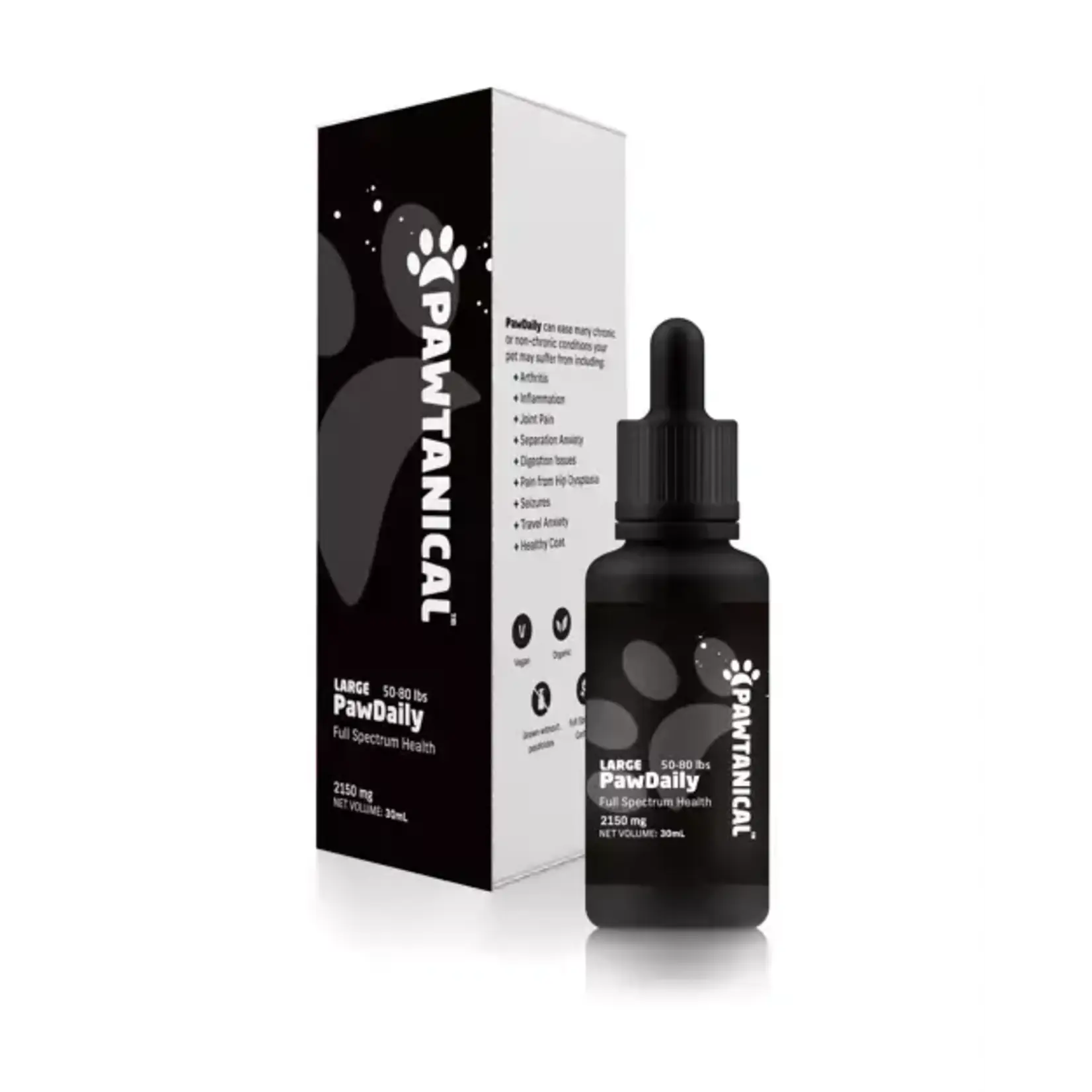 Pawtanical PawDaily Full Spectrum Hemp Health Oil 2150mg - Large