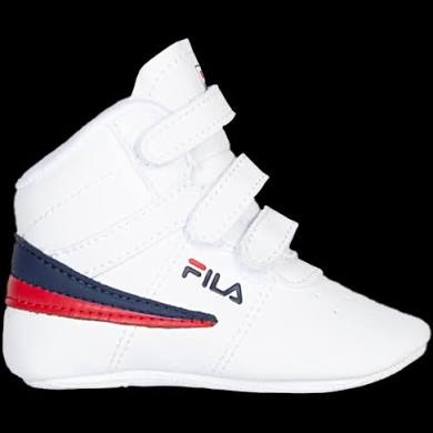 Fila Hightops Wht Classic Crib Shoe Iconikid