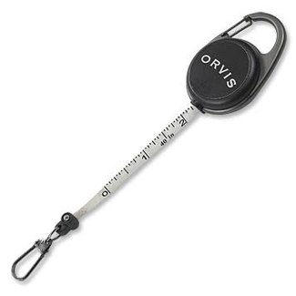 Orvis Orvis Black Nickel Carabiner Tape Measure Zinger Combo