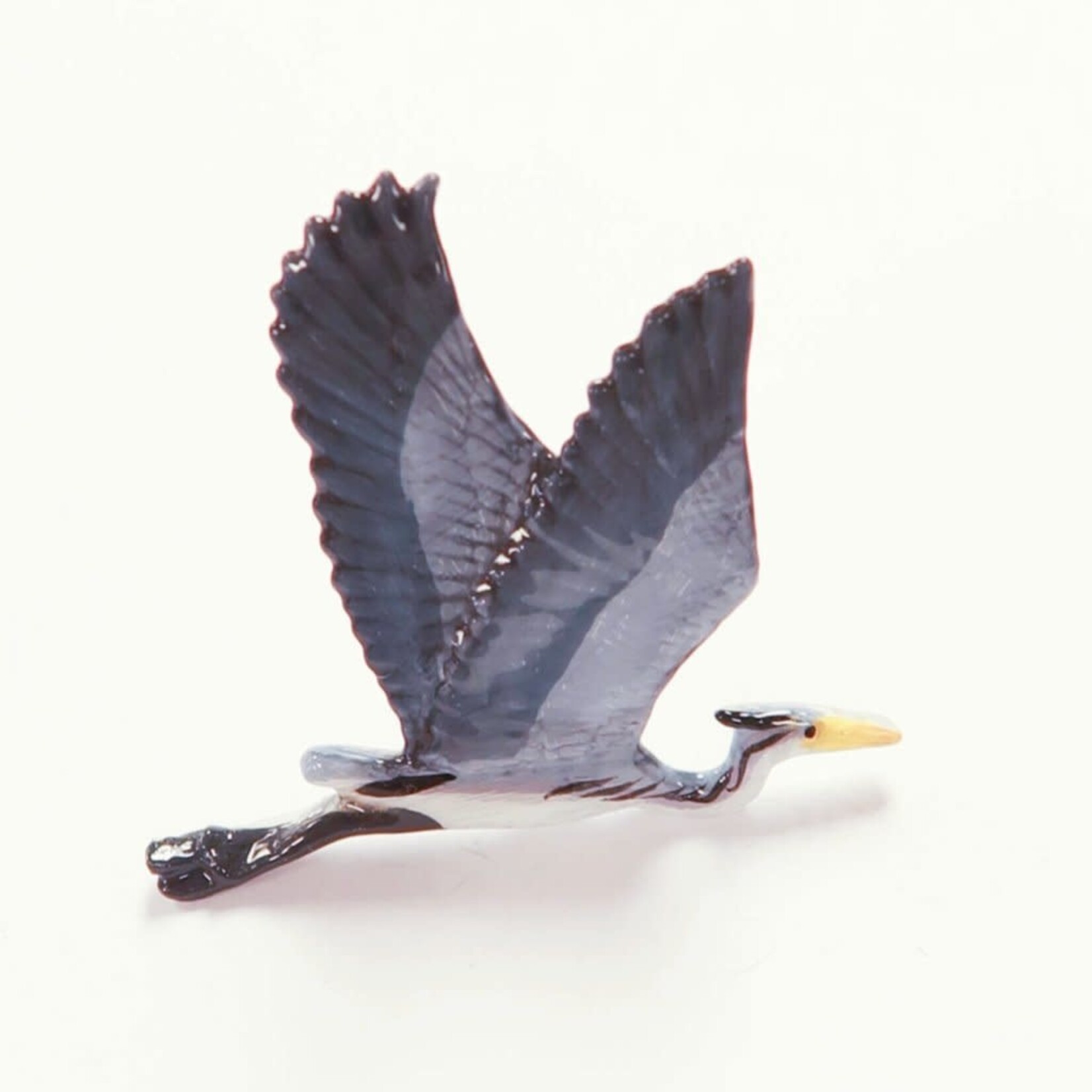 Hand Painted Pewter Bird Pins