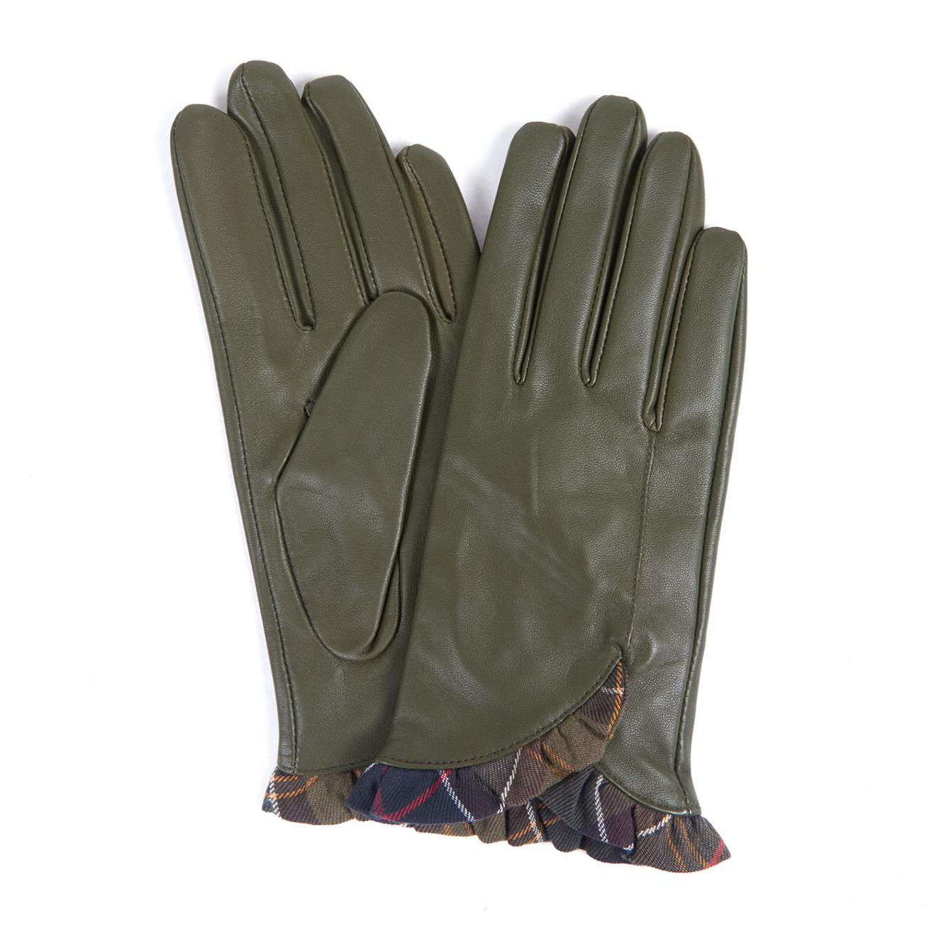 barbour leather gloves