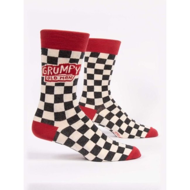 Blue Q - Grumpy Old Man Crew Socks | Men's