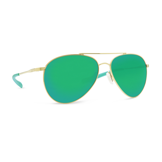 Costa Del Mar Loreto Rose Gold/Green Mirror 580P Sunglasses - Maui Nix Surf  Shop