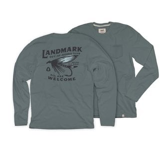 The Landmark Project The Landmark Project Fly Fishing Club Long Sleeve Shirt