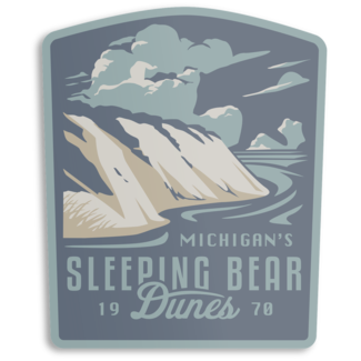 The Landmark Project The Landmark Project Sleeping Bear Dunes Stickers