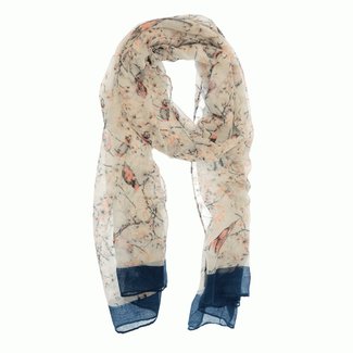 Joy Susan Joy Susan Petal Birds and Blossoms Scarf