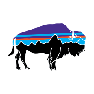 Patagonia Patagonia Fitz Roy Bison Sticker