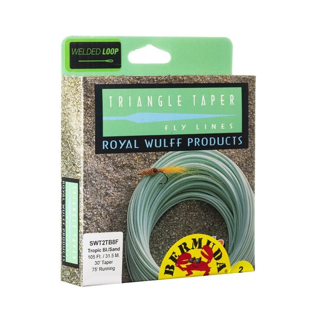 Royal Wulff Bermuda Triangle Floating Fly Line Tropic Blue SWTB8F - The  Painted Trout