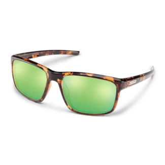 SunCloud Suncloud Respek Tortoise with Polarized Green Mirror Lenses