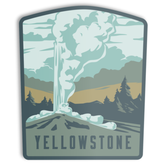 The Landmark Project The Landmark Project Yellowstone National Park Sticker