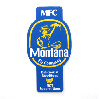 Montana Fly Company MFC Bananas Sticker  3" x 5"