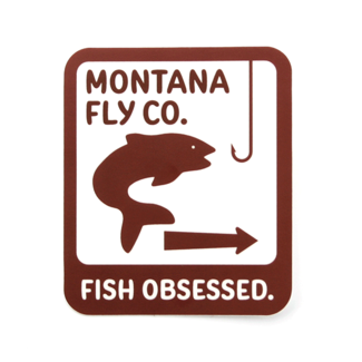 Montana Fly Company MFC Fishing Access Sticker 3" x 4"
