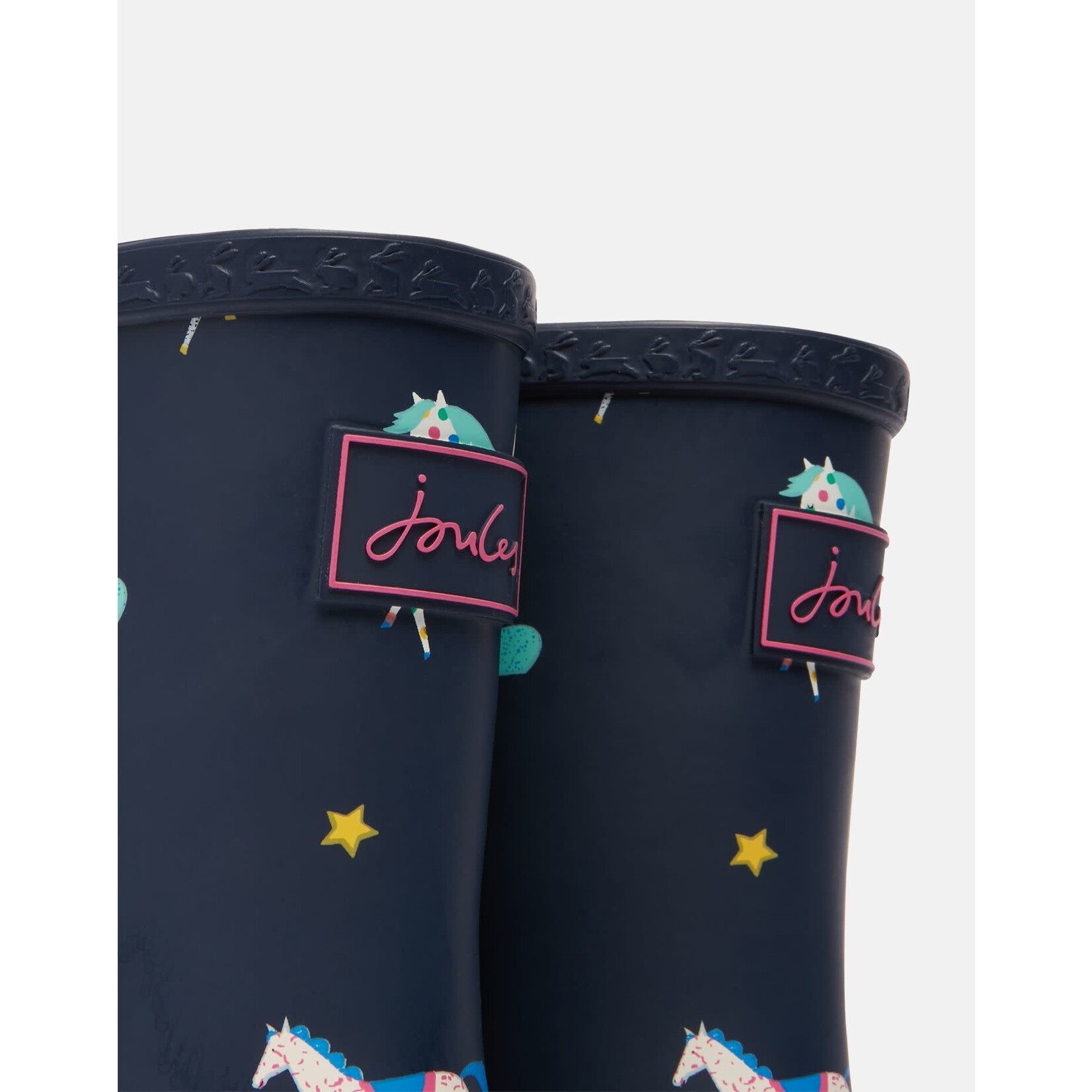 Joules Kid s Roll Up Flexible Printed Rain Boots The Painted Trout
