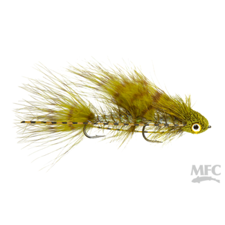 Montana Fly Company MFC Galloup's Barred Mini Dungeon - Olive