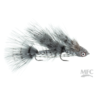 Montana Fly Company MFC Galloup's Barred Mini Dungeon - Grey