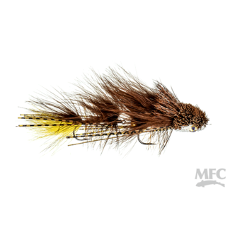 Montana Fly Company MFC Galloup's Two-Tone Dungeon - Brown/Yellow