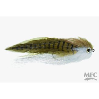Montana Fly Company MFC Galloup's Belly Bumper - Olive/White
