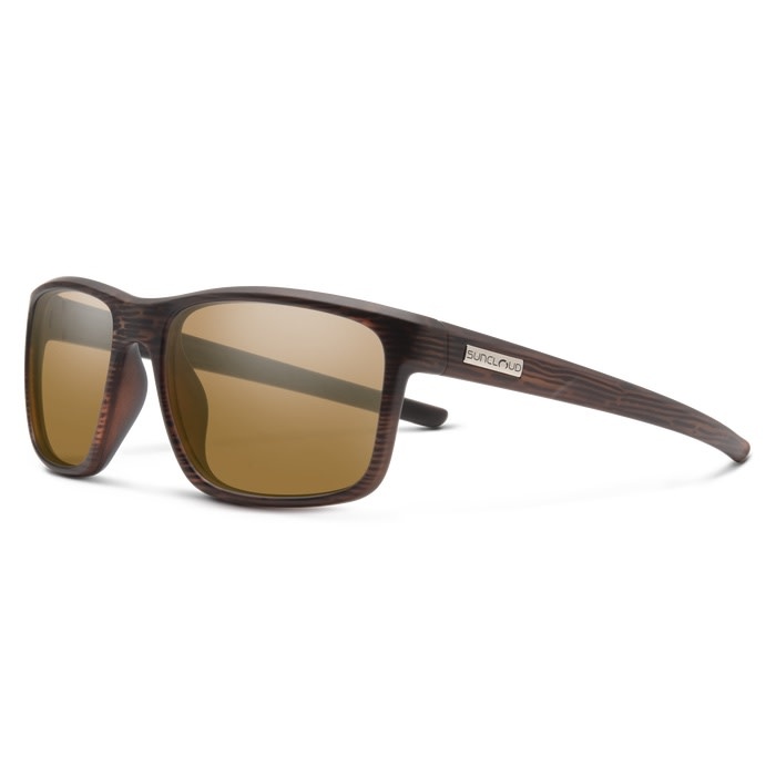 SunCloud Suncloud Respek Burnished Brown with Polarized Brown Lenses