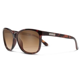 SunCloud Suncloud Sashay Tortoise with Polarized Brown Gradient Lenses