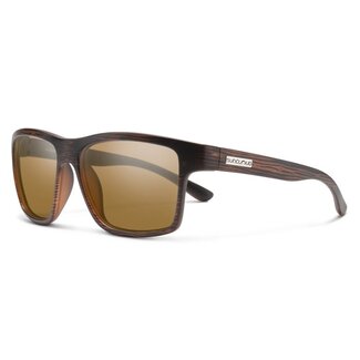 SunCloud Suncloud A-Team Burnished Brown with Polarized Brown Lenses
