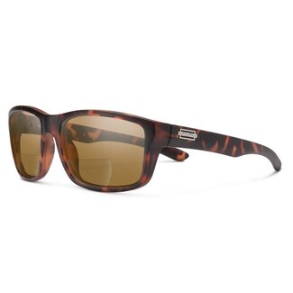 SunCloud Suncloud Mayor Reader 2.50 Matte Tortoise with Polarized Brown Lenses