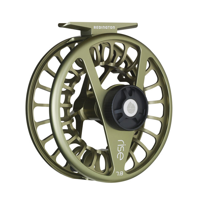 Redington Rise 7/8wt Fly Reel Olive - The Painted Trout