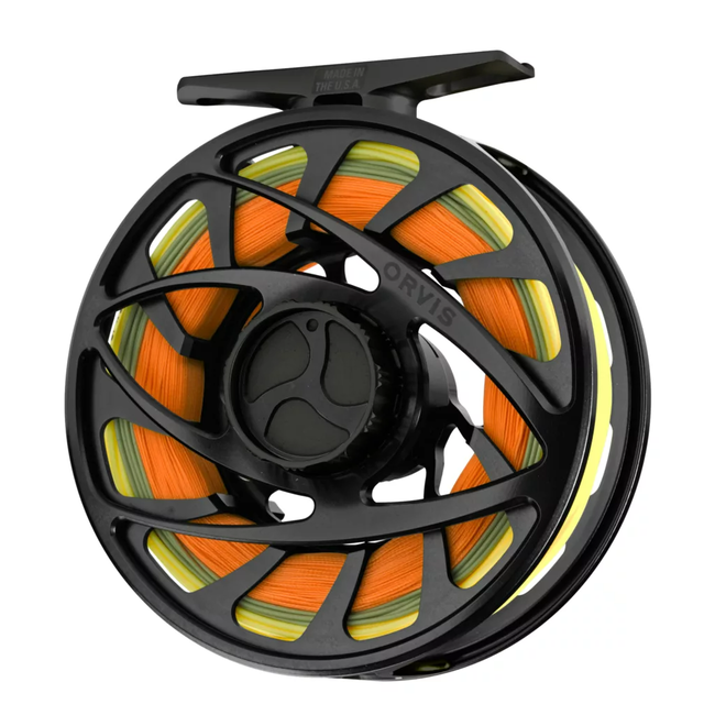 Orvis Mirage LT III Fly Reel Blackout - The Painted Trout