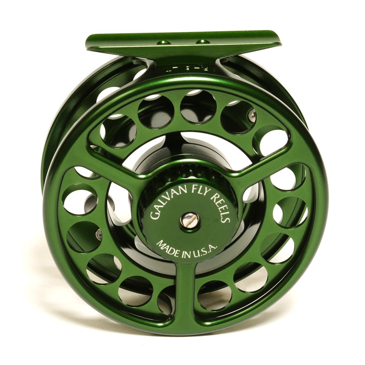 Galvan Rush Light 5 Fly Reel Green - The Painted Trout