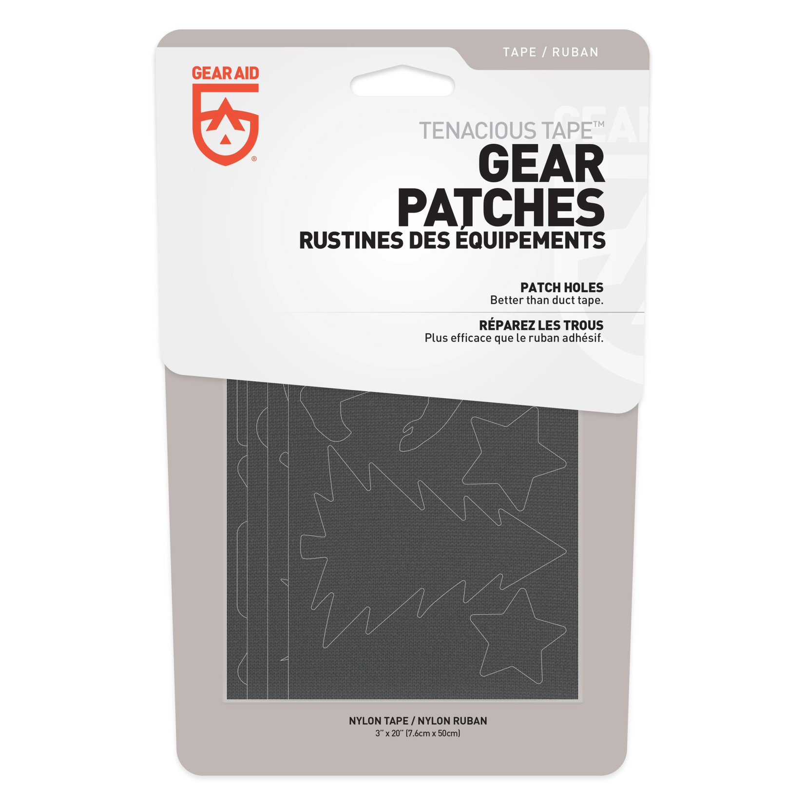 Tenacious Tape Gear Patches Outdoors Black
