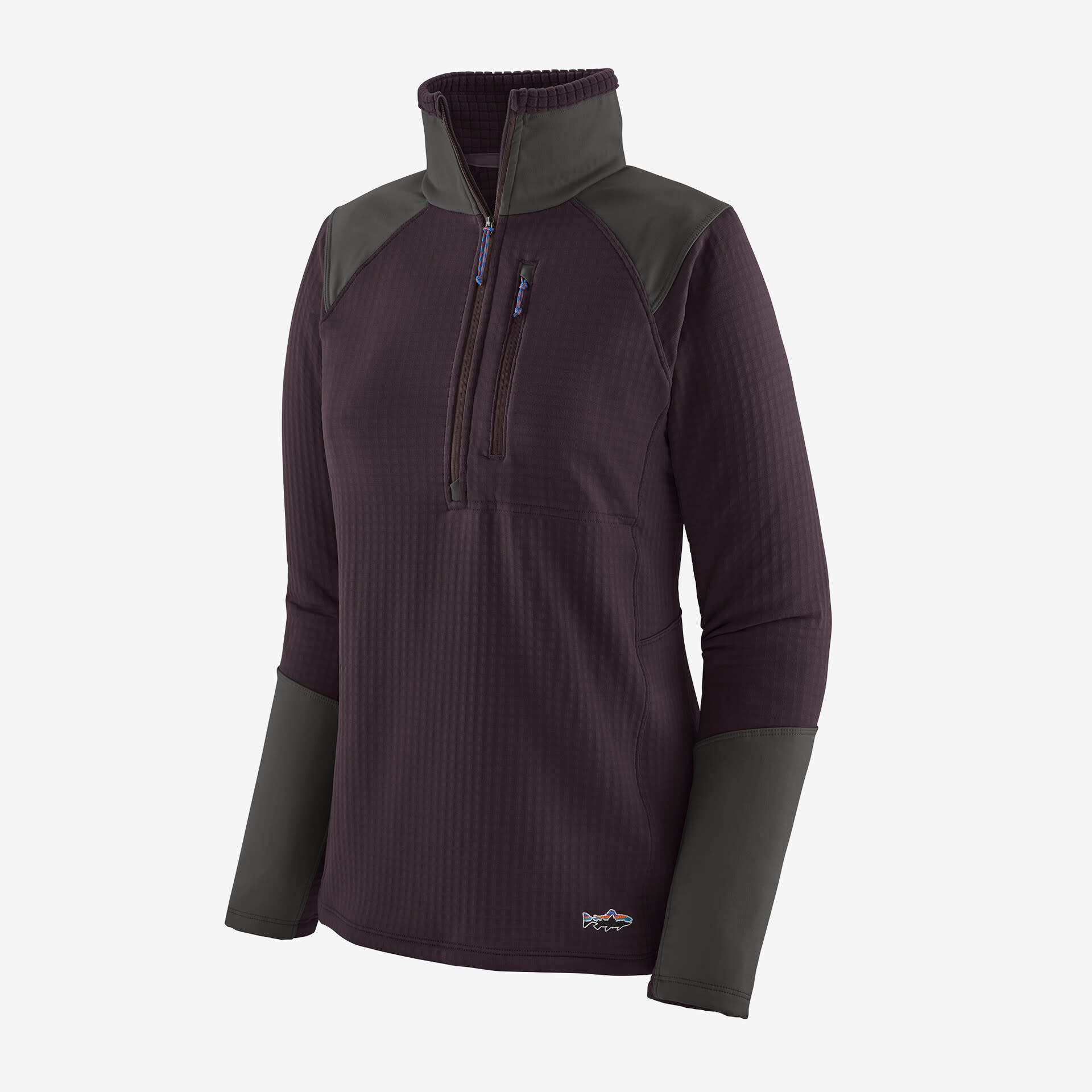 Patagonia Women's Long-Sleeved R1 Fitz Roy Trout 1/4-Zip - The 