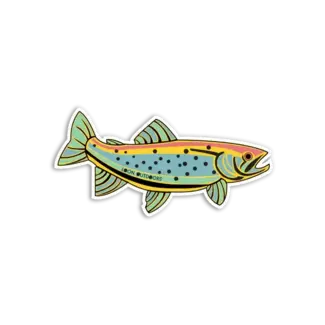 Patagonia Fitz Roy Bonefish Sticker