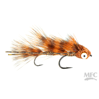 Montana Fly Company MFC Galloup's Barred Micro Dungeon - Craw Orange #10